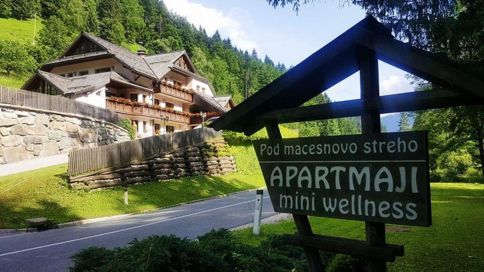Apartments Pod Macesnovo Streho Solčava Esterno foto